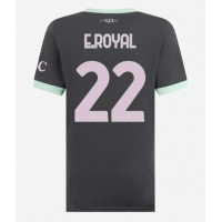 AC Milan Emerson Royal #22 Fotballklær Tredjedrakt Dame 2024-25 Kortermet